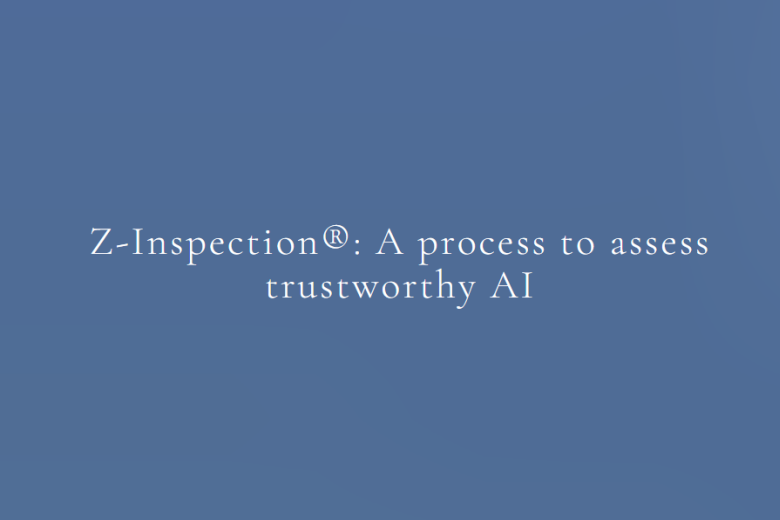 blue background with Z-inspection description